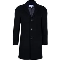 Reiss Gabriel Single Breasted Coat Navy