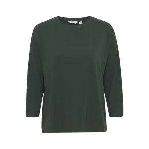 Vrouwen t-shirt met half lange mouwen b.young Pamila