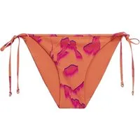 Reiss Thia-print Bikini Orange
