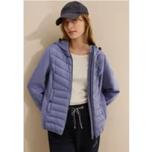 Cecil Dames Scuba-jack met capuchon in Paars