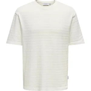 Only & Sons Onsgivo reg 12 ss crew knit noos