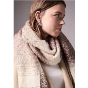 Street One Studio Dames Gestreepte sjaal in Wit