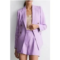 Reiss Hollie-db Blazer Lilac