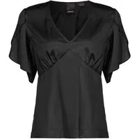 PINKO Williamson Blusa Satin Stretch Black