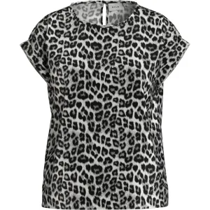 Vila Viellette ss full satin top dessin