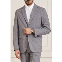 GUESS Wiston Performing Light Wool Grey Blazer Pins