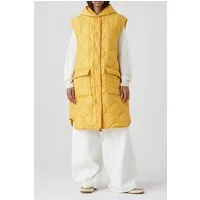 Closed Long Vest Sunflower