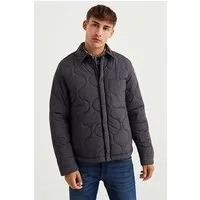 We Fashion Jacket Normal Length Dark Grey