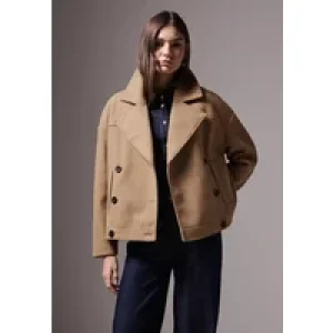 Street One Studio Dames Oversized caban jas in Bruin