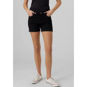 Vero Moda Jeansshort VMLUNA MR FOLD SHORTS MIX GA NOOS