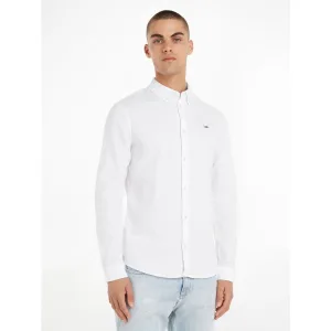 TOMMY JEANS Overhemd met lange mouwen TJM SLIM STRETCH OXFORD SHIRT