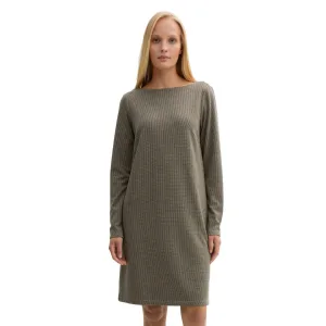 Tom Tailor Midi-jurk met boothals