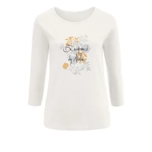 Classic Basics Shirt met 3/4 mouwen Shirt (1-delig)