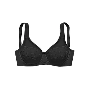 Nuance Minimizer-bh met beugel en brede banden, van stevig jacquardmateriaal