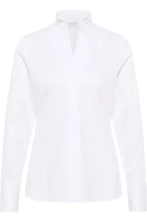 ETERNA Dames Overhemd wit, Effen