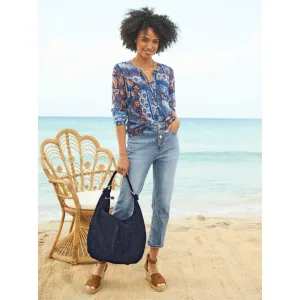 heine Gedessineerde blouse