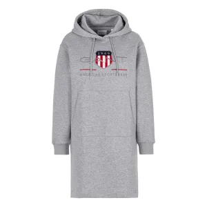 Gant Sweatjurk ARCHIVE SHIELD HOODIE DRESS