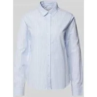 Gant Overhemdblouse van katoen met streepmotief
