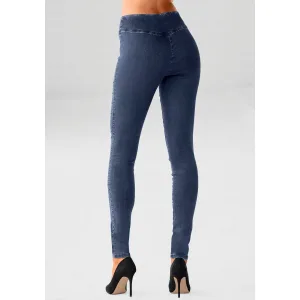 Buffalo Jeggings met brede tailleband