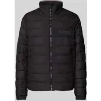 Boss Gewatteerd jack met opstaande kraag, model ‘Cenitos’