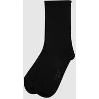 Falke Sokken met stretch in een set van 2 paar, model ‘Happy’