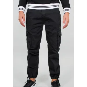 Alpha Industries Cargobroek Jet pant met zijcargozakken en koord aan de beenafsluiting