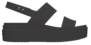 Crocs Sleehaksandaaltjes Brooklyn Low Wedge zomerschoen, sandaal, sleehak, met modieuze plateauzool