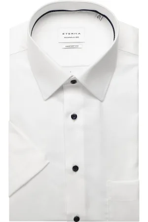 ETERNA Overhemd Korte mouw wit