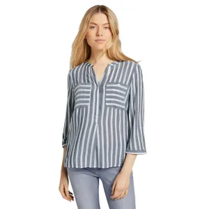 Tom Tailor Blouse zonder sluiting met verborgen knoopsluiting