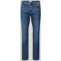 Tom Tailor Regular slim jeans met labeldetail, model ‘Josh’