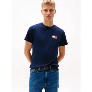 TOMMY JEANS T-shirt TJM SLIM ESSENTIAL FLAG TEE EXT