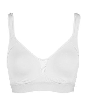 Nina Von C. Bh zonder beugels “Cotton Shape” met superplatte naden en afwerkingen