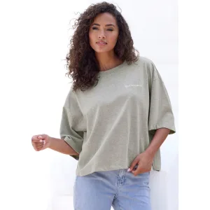 Copenhagen Studios Oversized shirt Met hoogwaardige logoborduring van zware biologische katoen kwaliteit