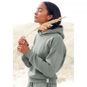 Lascana Hoodie van biologische katoen, loungewear
