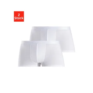 s.Oliver RED LABEL Beachwear Hipster strak zittende boxershorts van zacht modal (set, 2 stuks)