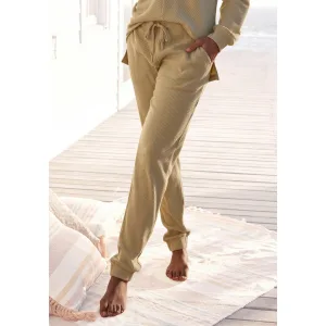s.Oliver RED LABEL Beachwear Relaxbroek -broek in ribkwaliteit Sweatbroek van ribkwaliteit met insteekzakken, loungewear