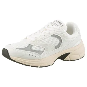 NU 20% KORTING: TOMMY JEANS Sneakers met sleehak ARCHIVE’25 , plateau, vrijetijdsschoen, lage schoen, veterschoen met contrastafwerking