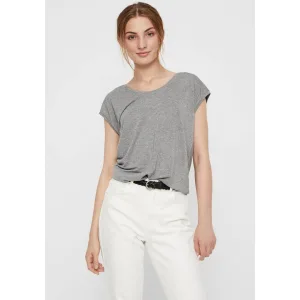 pieces T-shirt PC BILLO met glinsterstrepen