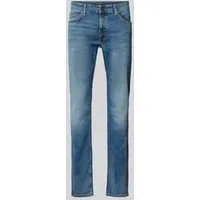 Marc O’Polo Regular fit low rise jeans met shaped pijpen, model ‘SJÖBO’
