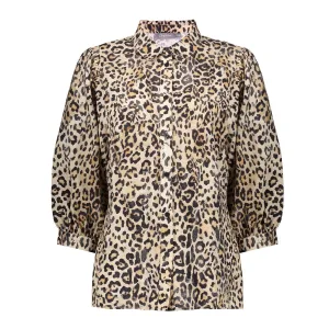 Geisha Blouse Bruin dames