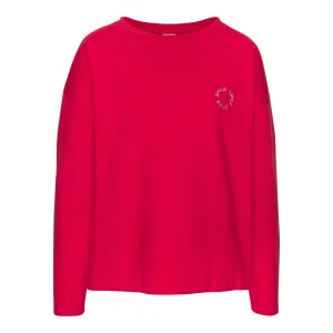 Lascana Hoodie met kleine borduursels