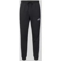 ADIDAS SPORTSWEAR Regular fit sweatpants met labelstitching