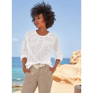 heine Blouse met lange mouwen