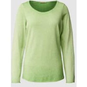 Smith and Soul Gebreide pullover met labelapplicatie