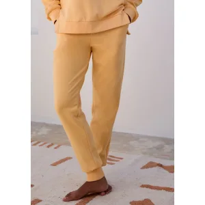 Buffalo Sweatbroek Loungebroek met zijzakken en kleine print, loungewear