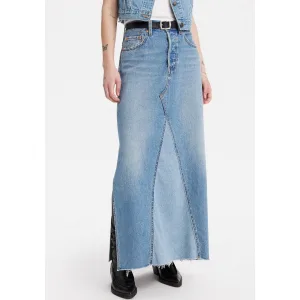Levi’s® Jeans rok ICONIC LONG SKIRT in five-pocketsstijl
