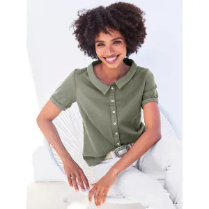 heine Blouse met korte mouwen