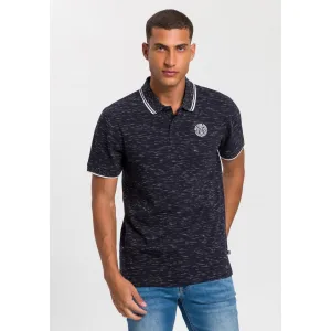 H.I.S Poloshirt korte mouwen, smal gesneden, met polokraag