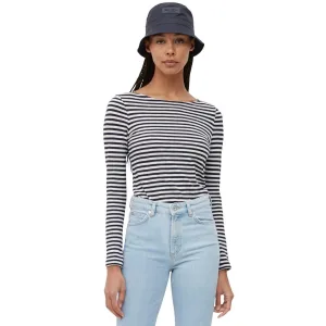 Marc O’Polo Shirt met lange mouwen met lichte boothals