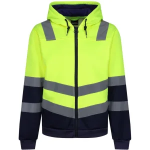 Regatta Heren pro hi-vis full zip jas